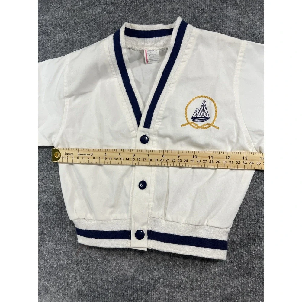 Vintage Toddler Nautical Sailor Set (Size 4T) - Good Lad & Rare Editions